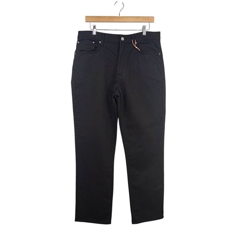 Quince Men Comfort Stretch Traveler 5-Pocket Pants  Straight Black 35